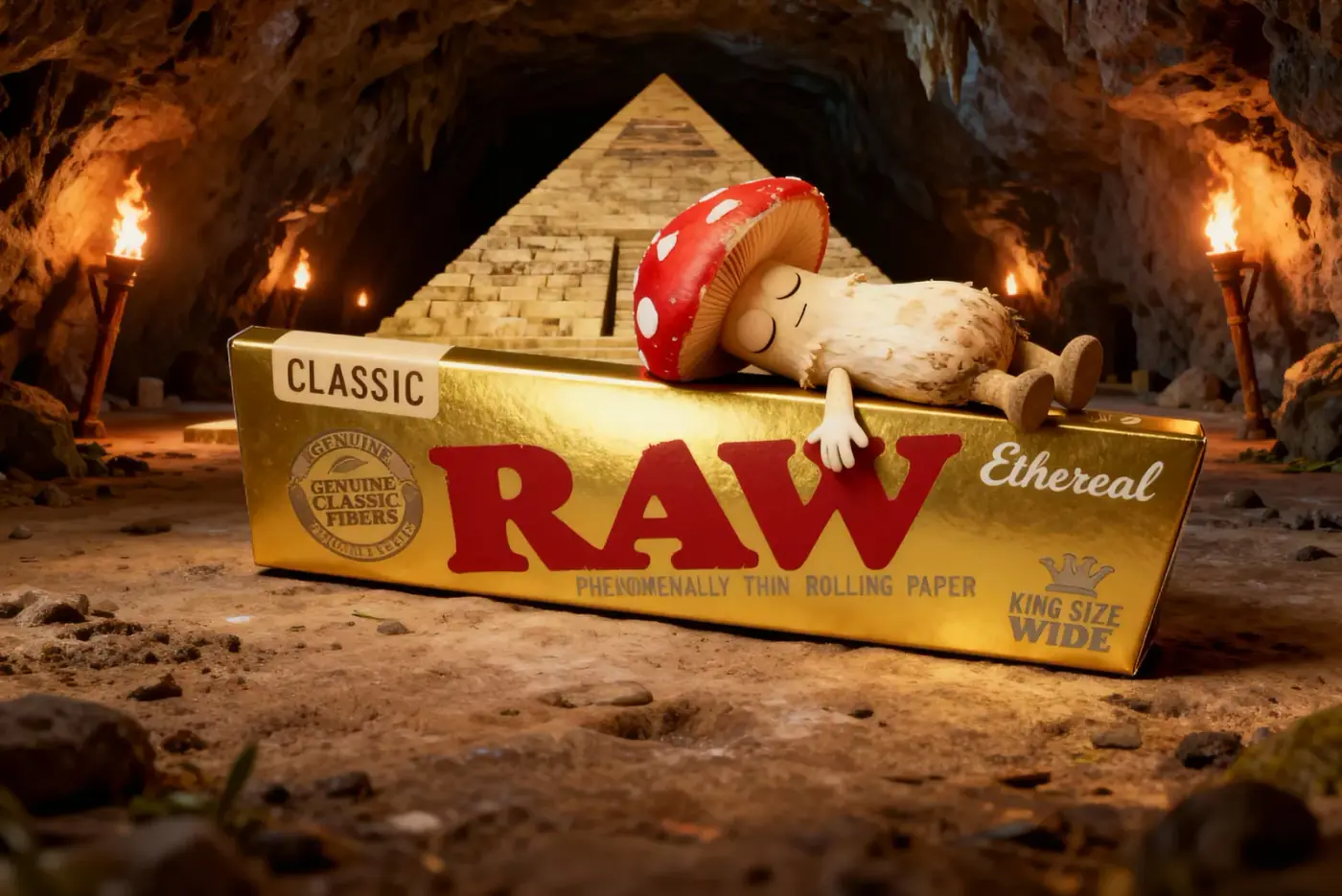 Elevate Your Smoke: RAW Ethereal King Size Slim Papers