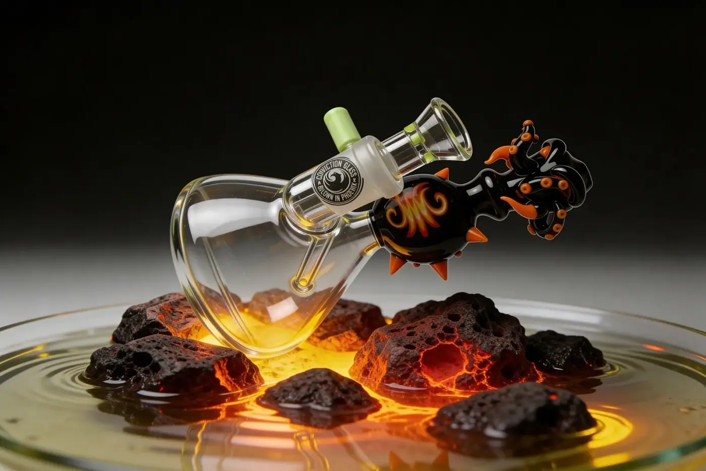High-End Functional Art: The Conviction Glass Octopus Spotlight